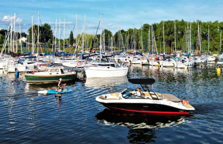 Marina Glamour - 3pok, widok na jezioro, klimatyzacja, parking podziemny, winda, Netflix - Foto 31