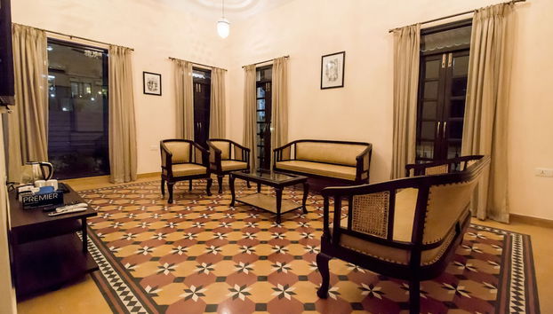 Sitzecke in der Lobby