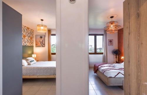 Paris au PETIT SÉSAME jacuzzi cosy Stade De France 6 personnes Wifi Terrasse Parking privé - Foto 6