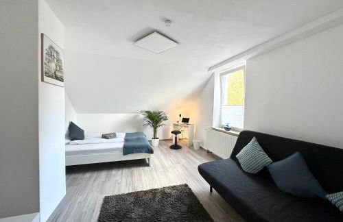 Möbliertes Apartment in Herne-Mitte mit Parkplatz, Arbeitsplatz, WLAN- Super Anbindung an Autobahnen und ÖPNV -Für 1bis 3 Personen - Foto 7
