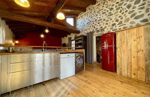 Maison pittoresque à Arlempdes avec cheminée et terrasse - FR-1-582-114 - Foto 3