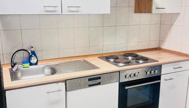 Monteurzimmer Leo 5 - Foto 3, stove, dishwasher