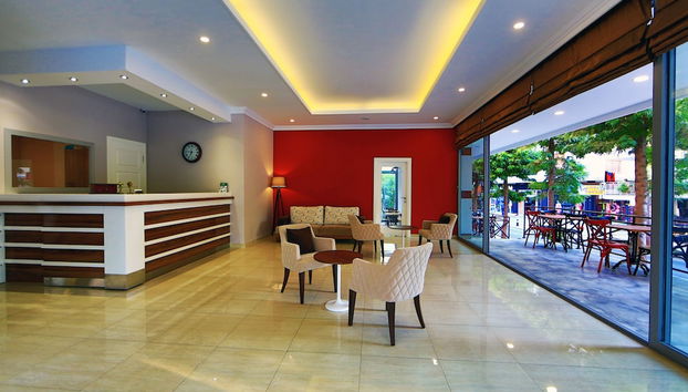 Sala de estar do lobby