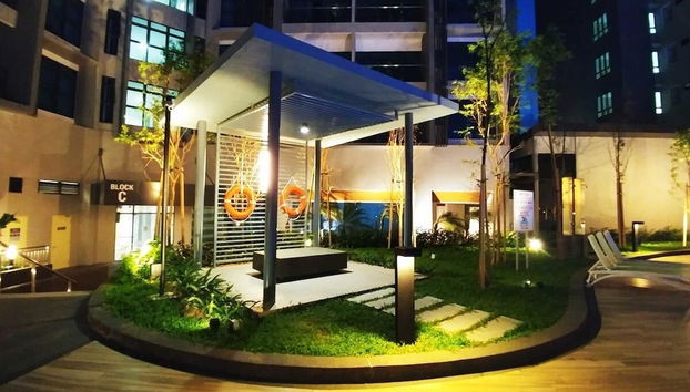 Sala de estar do lobby