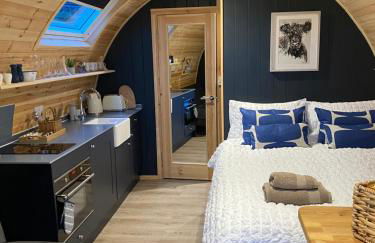 Craigend Farm Holiday Pods - The Curly Coo - Foto 12