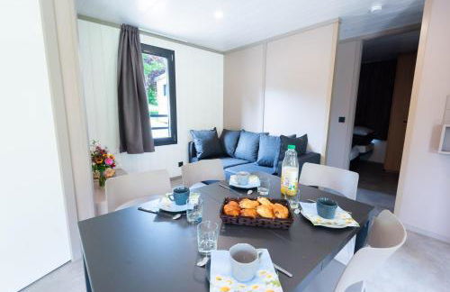 Gîte Chalet 4/6 pers. - Camping Les Berges du Bramont - Foto 35