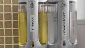 Apto22-Lindo -3 quartos- em Santos-SP com ar condicionado - Foto 5