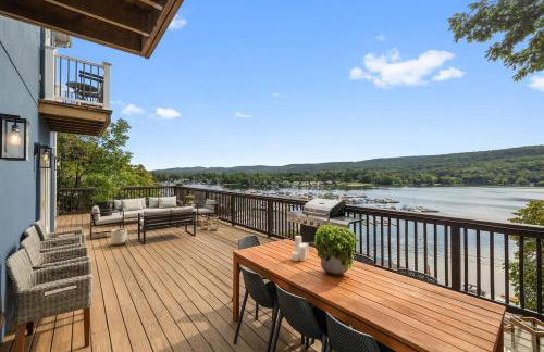Lakeview Villa with Private Hot Tub, Firepit & Breathtaking Cliff Views - Foto 45