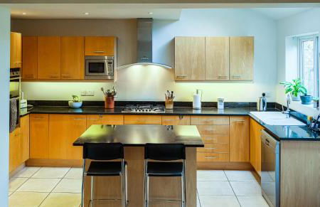 Large open plan villa with garden near the Thames - Photo 8