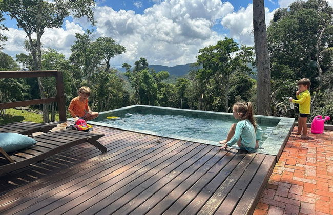 Recanto dos Pássaros na Serra em Rancho Queimado com Piscina Aquecida - Foto 16
