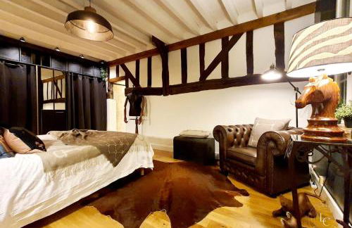 La Bretonnerie Luxury villa with pool & jacuzzi in a equestrian estate - Photo 18