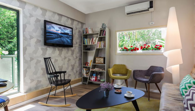 Zona de estar del vestíbulo