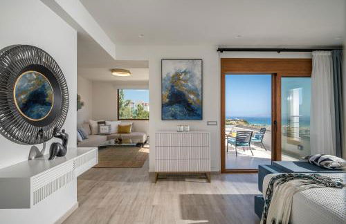 Eunoia Blue Villa Heraklion Crete, Sea View, Private Pool, Prassas, Karteros - Foto 24