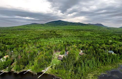 Secluded Cabin with Fireplace and Games in Lily Bay Township, Maine - Foto 10