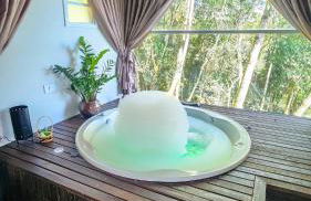 Linda Cabana com Vista Incrível nas Montanhas com Trilha, Cachoeira e Alexa - Photo 17