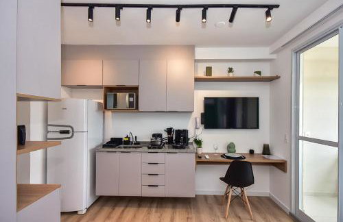 Apartamento Studio Novo Completo ao lado Metrô Giovanni - Foto 6