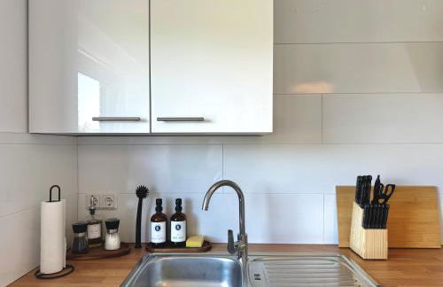 HyggeLiving - DELUXE - 90qm - Balkon - Gartenblick - 55 Zoll TV - Boxspringbetten - Hunde - Kinder - Fahrradkeller - Foto 40