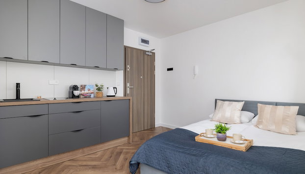 Modern Apartment in Kraków by Renters - Foto 4, Habitación