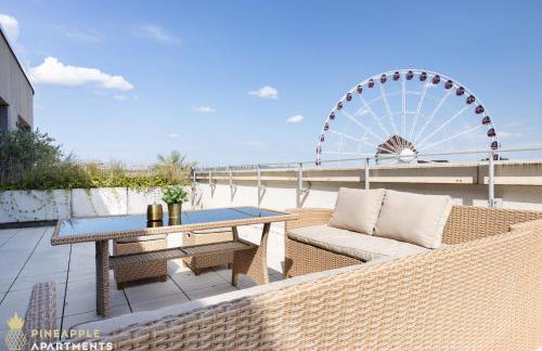 PINEAPPLE APARTMENTS - Penthouse am Zwinger - 162qm - 1x free parking - Foto 2