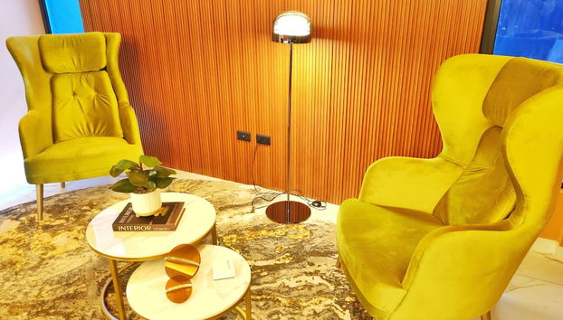 Zona de estar del vestíbulo