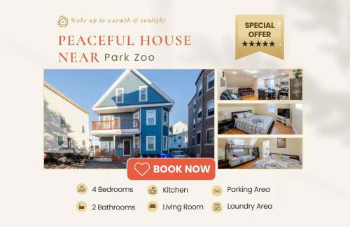 233-3 - 4BR Boston - Peaceful Escape near Park Zoo - Foto 24