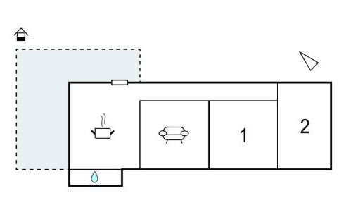 2 Bedroom Cozy Home In Oradour-Fanais - Foto 20