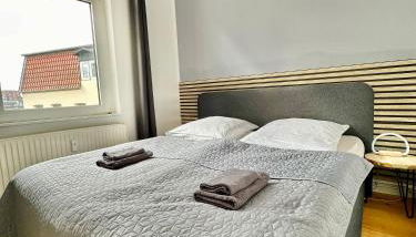 Geräumiges City-Apartment mit 2 Badezimmer und Parkplätzen D46-OG - Photo 5, towels