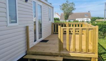 Mobil-home Magnolia 300m de la plage Ambleteuse - Foto 3, Garden, Garden view