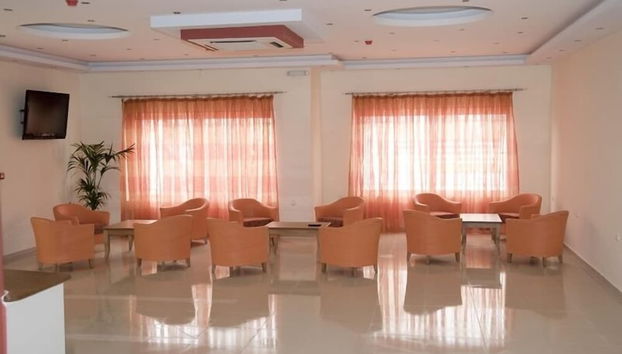 Zona de estar del vestíbulo