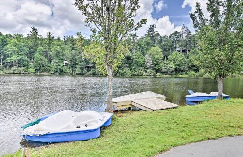 10 Mi to Sugar Mountain! Cabin with Lake Access - Foto 37