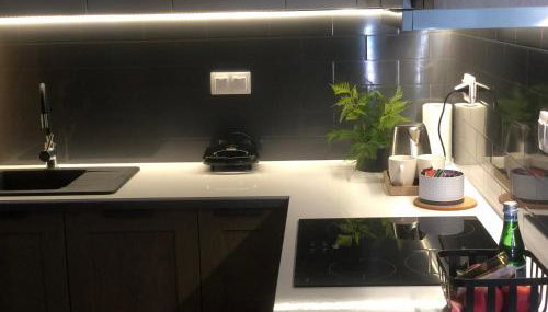 Apartament Patio Vita -garaż podziemny, taras,wejście klamka kod,centrum - Foto 3, stove, pet friendly