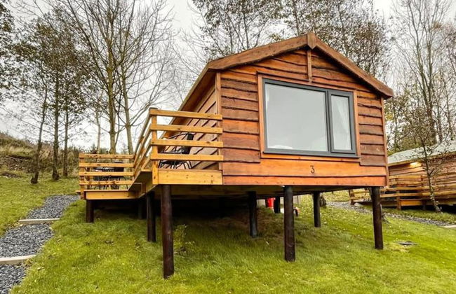 1 Bedroom Log Cabin in Parc Pen y Bryn Sleep 2/3 - Foto 1