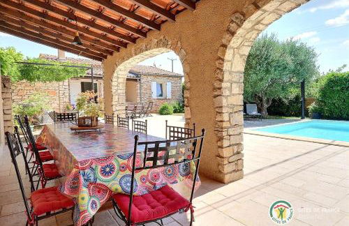 Villa L'Opaline 10 pers Piscine privée Chauffée Animaux admis Wifi - Foto 2