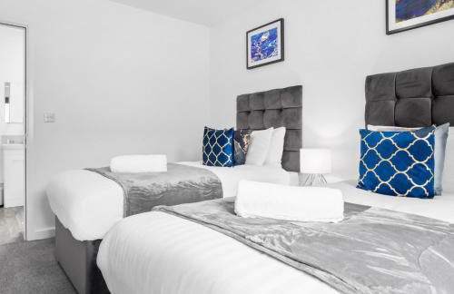 Stylish 2Bed Apartment - Parking - Smart TV - Wi-Fi Netflix 52C - Foto 9