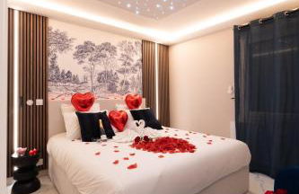 L'Escapade Indigo - Balnéo - Sauna - Foto 15