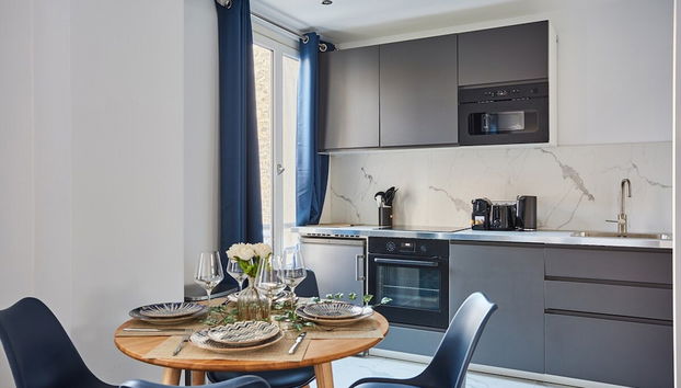 Grand Studio Porte Maillot/arc de Triomphe - Foto 5, Cocina privada