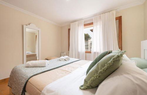 Villa Teix de Bonaire para 10, jardines y vista mar - Foto 25