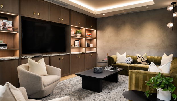 Zona de estar del vestíbulo