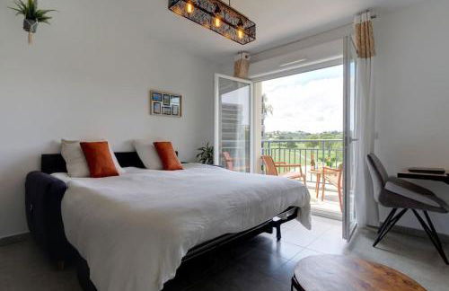 Le T2 Green, 4 pers, clim, piscine, parking - Foto 11