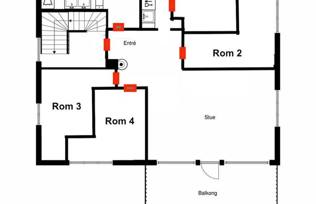 Keybutler Central Holiday Home Østerveien - Foto 14