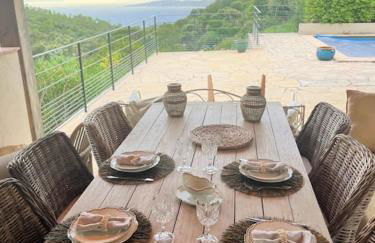 Villa Ty Bonheurs Les Issambres vue mer magnifique - Foto 8