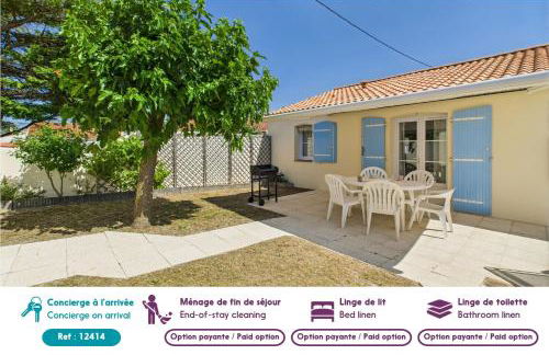 300 m de la plage, jardin, maison pour 5 - Foto 5