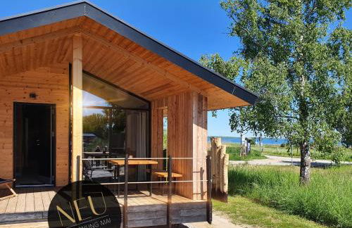 WerderChalet -- SEABREEZE -- Meerblick I Strand 150m I Sauna I eKamin I 2 Personen und Kind I by "Meyers am Meer" - Foto 1