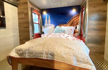 Gleis 2, Waggon mit Ofen, optional mit Whirlpool und Sauna - Foto 23