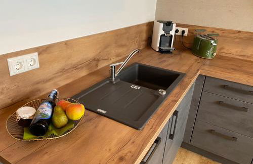 Ferienwohnung mit eigenem Garten und Bergblick - Foto 5