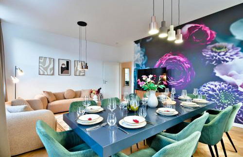 Luxus Apartments - Perfekt für Familien & Gruppen - Zentrale Lage & Parkplatz - Foto 9