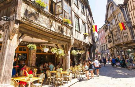 Le Duclos, appartement rez-de-jardin Dinan centre - Foto 33