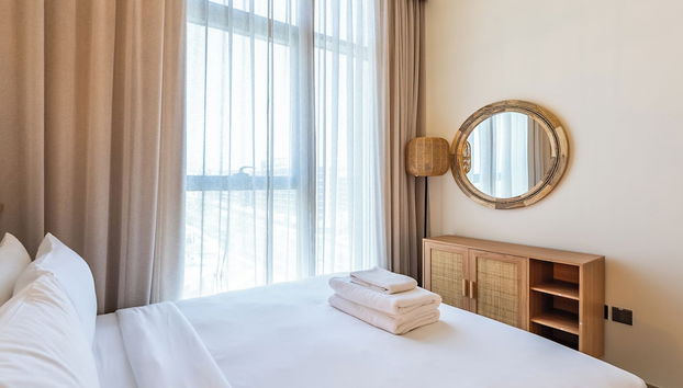 Condo With Burj Khalifa View In City - Foto 3, Habitación