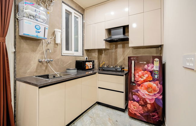 Lime Tree 1BHK Service Apartment Gurgaon - Foto 17