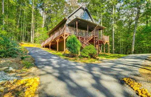 9 Mi to Lake Burton Cabin with Deck Near Helen - Foto 25